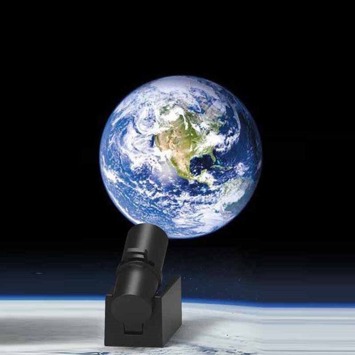 Earth &amp; Moon Projector Lamp | LED Night Light | Cosmic Ambiance with Multiple Modes