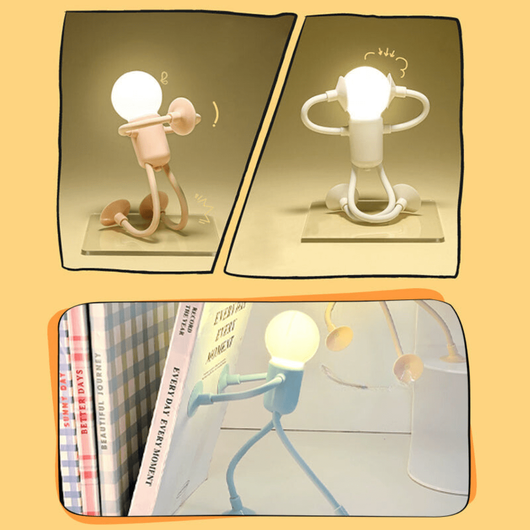 Interactive Shape-Changing Night Light with Soothing LED Glow