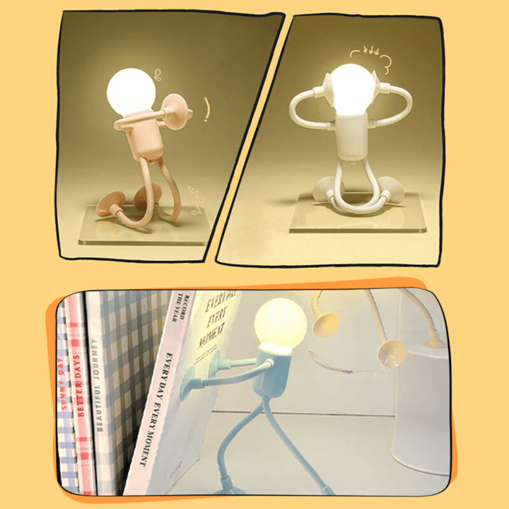 Interactive Shape-Changing Night Light with Soothing LED Glow