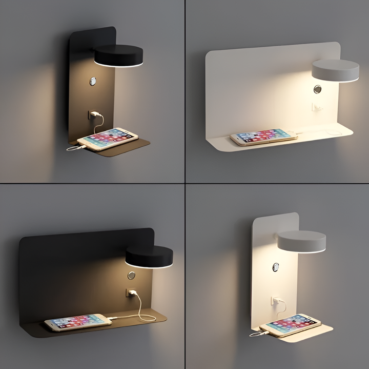 DazzleShelf Minimalist Rechargeable USB Night Light