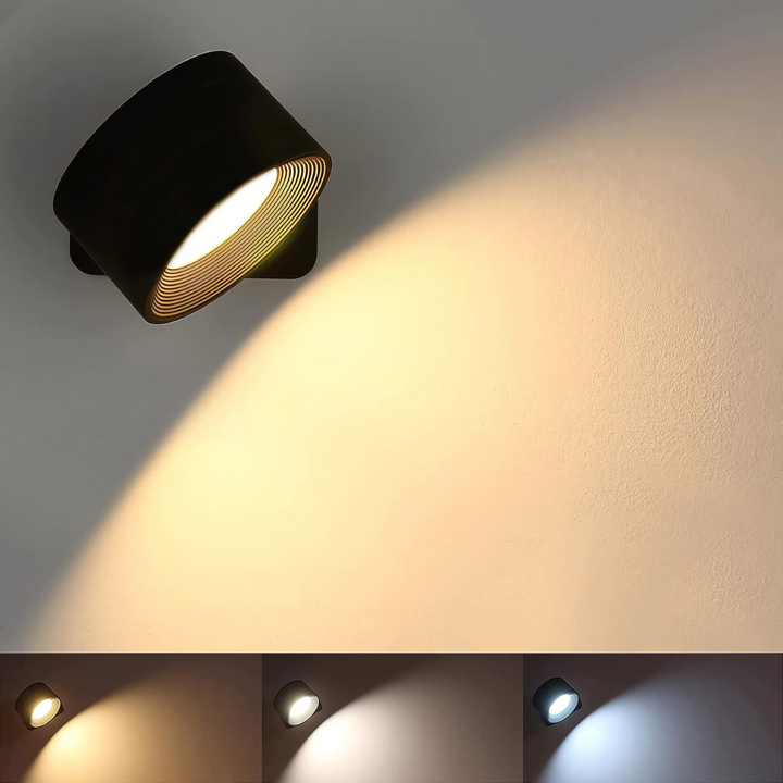 FlexiLamp – Wireless, Rechargeable Wall Light with 360° Rotation
