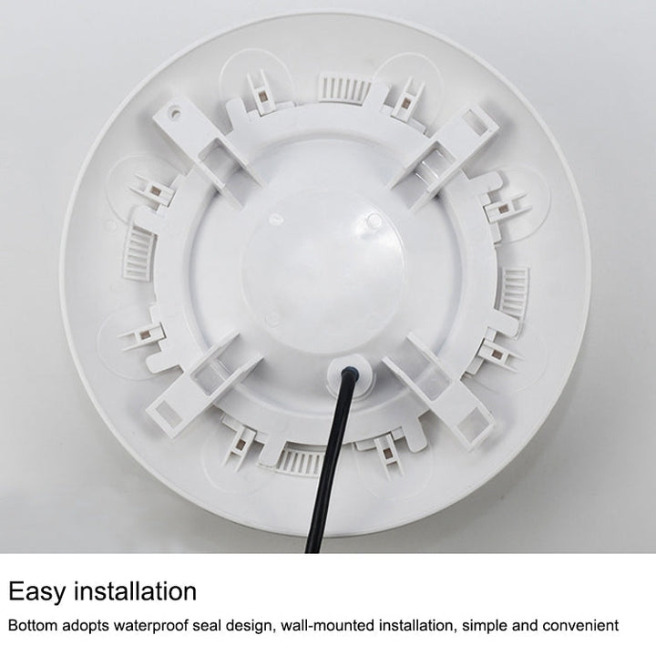 18x3W ABS plastic pool wall lamp underwater light (White)