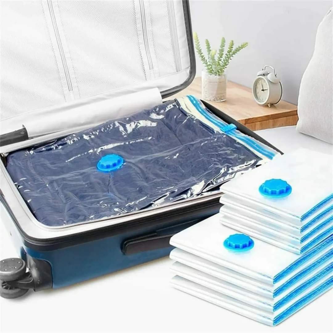 BowLift | 5-piece Set Vacuum Storage Bags with Pump