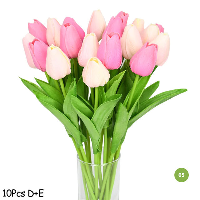 BowLift | Fashion Tulip Artificial Flowers For maintenance-free creative home decor Floral Displays For living room dining room Nordic Home Decoration