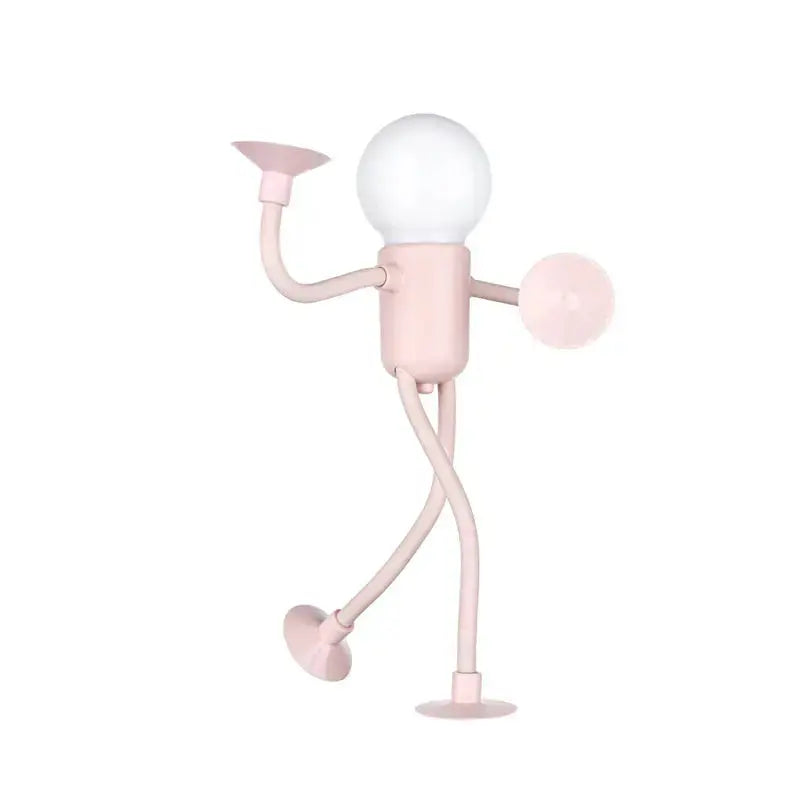 LED Night Light with Suction Feet – Flexible &amp; Playful for Bedroom or Living Room