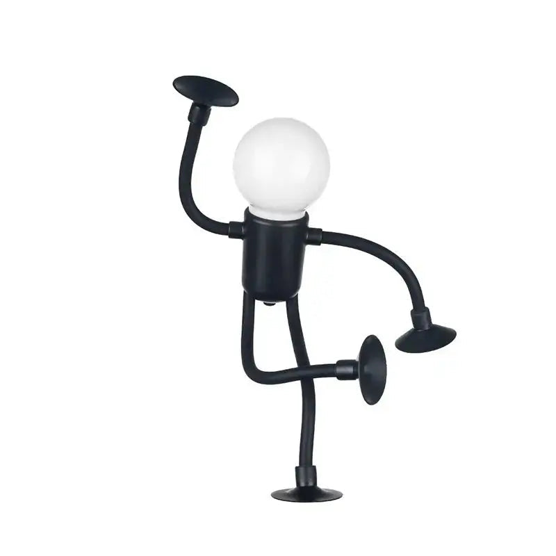 LED Night Light with Suction Feet – Flexible &amp; Playful for Bedroom or Living Room