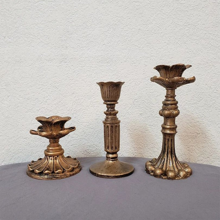 BowLift | AuricGlow – Rustic Candle Holder with Elegant Luxury for a Timeless Look