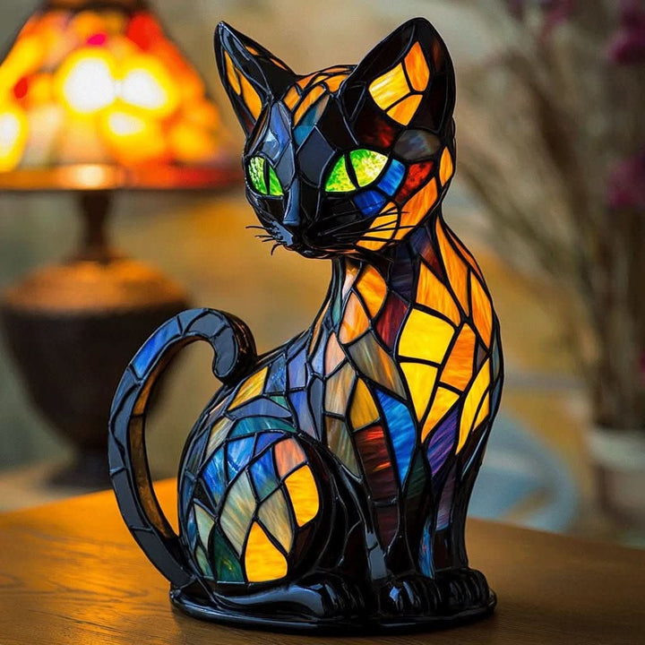 Playful LED Cat Night Light with Soft Ambient Glow