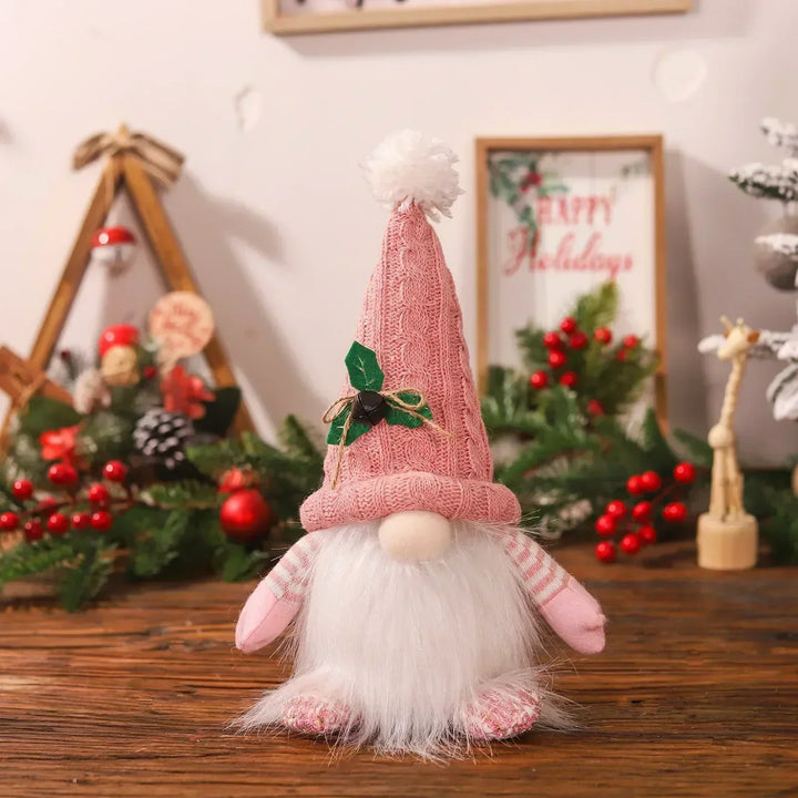 Christmas Gnome Decoration | LED Night Light | Warm Glow Holiday Ornament