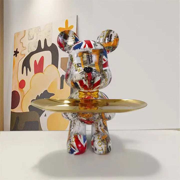 BowLift | StreetPaws - Graffiti-Bear-Figure