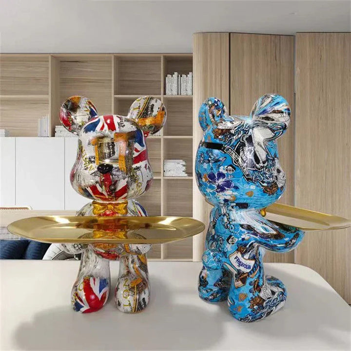 BowLift | StreetPaws - Graffiti-Bear-Figure