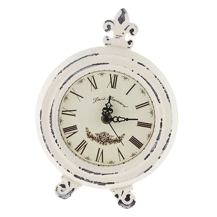 BowLift | Vintage Wooden Style Table Clock with Alarm