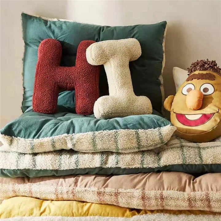 BowLift | PlushLetter Pillow - Soft Letter Pillow for Bedroom and Children&