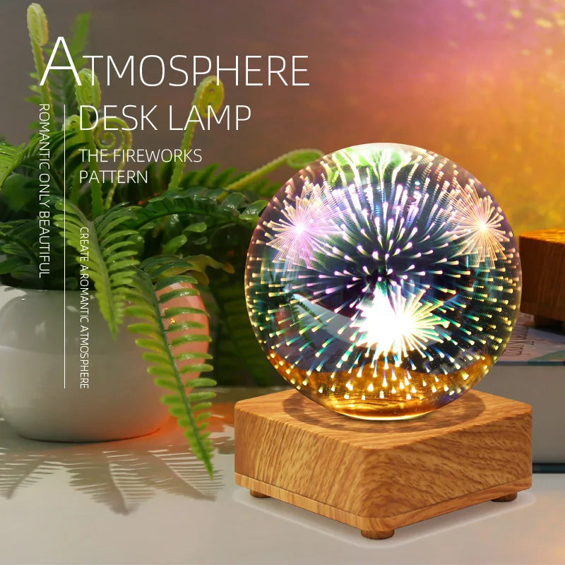 LumiNova 3D Night Light | colour Changing Starry Sky Lamp | USB LED Decorative Light | For Bedrooms &amp; Gift Ideas