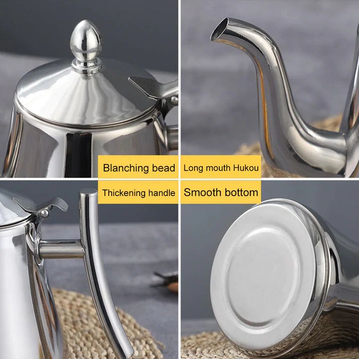BowLift | Best Induction Kettle with Filter | Sustainable Stainless Steel Kettle for Quick Boiling