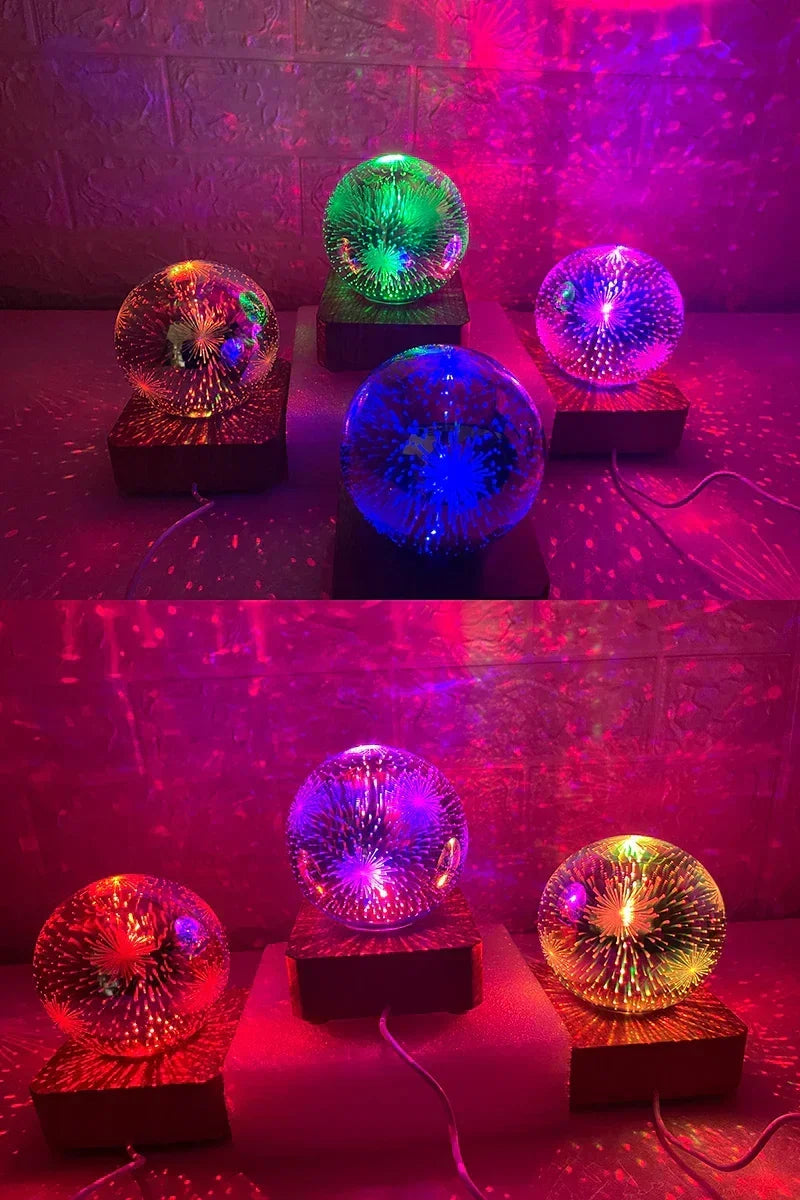 LumiNova 3D Night Light | colour Changing Starry Sky Lamp | USB LED Decorative Light | For Bedrooms &amp; Gift Ideas