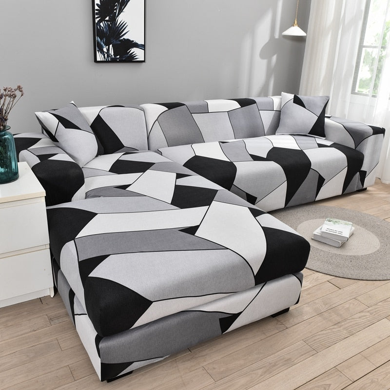 Modern Non-slip colourful Elastic Sofa Cover