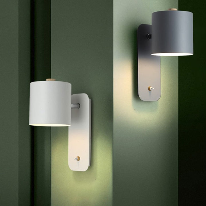 Modern LED Wall Lamps with Switch Indoor Home Decor Lights
