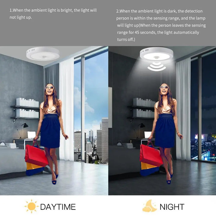 Motion Sensor LED Ceiling Lights – Smart Lighting for Your Home