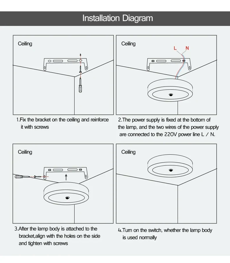 Motion Sensor LED Ceiling Lights – Smart Lighting for Your Home