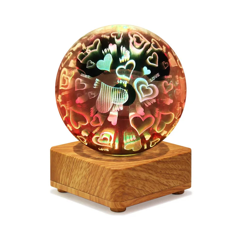 LumiNova 3D Night Light | colour Changing Starry Sky Lamp | USB LED Decorative Light | For Bedrooms &amp; Gift Ideas