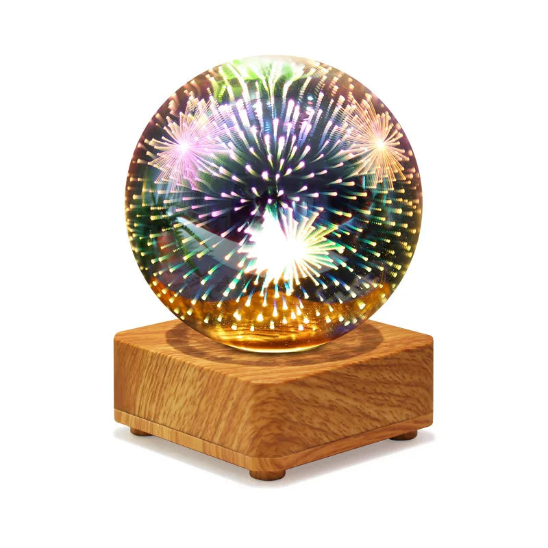 LumiNova 3D Night Light | colour Changing Starry Sky Lamp | USB LED Decorative Light | For Bedrooms &amp; Gift Ideas