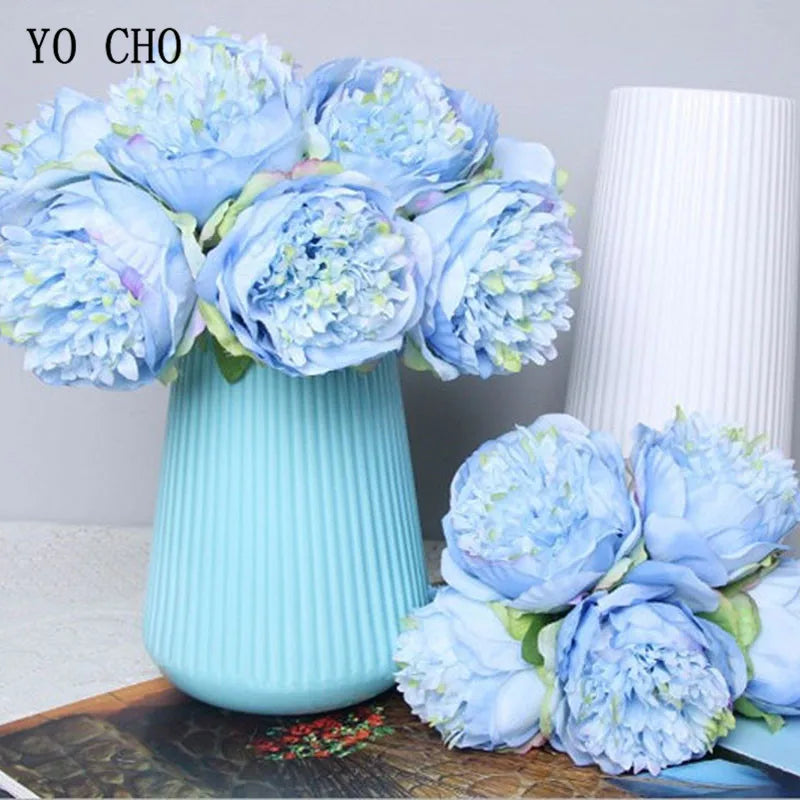 BowLift | Large Peony Silk Flower Bouquet Set