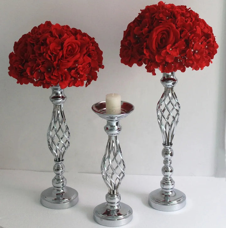 BowLift | Elegant Candle Holder Set with Metal Stand