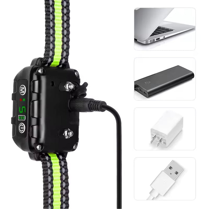 Automatic Anti-Bark Collar with Sound &amp; Shock Bowlift