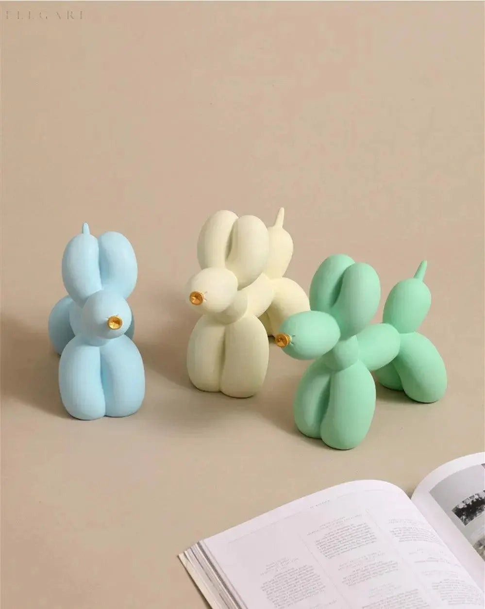 BowLift | Haku - Balloon ornament with golden beak