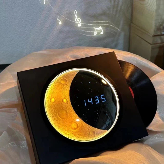 Moon lamp with music and LED night light – Mood lighting with Bluetooth speaker |