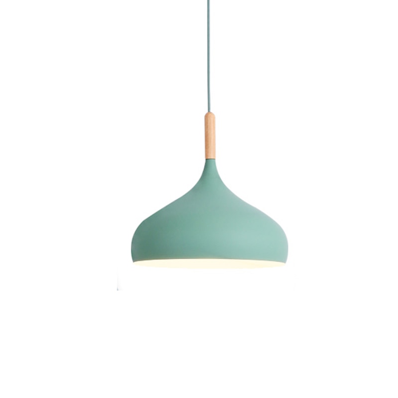 Talon - Modern Drop-Shaped Wooden Pendant Light Scandinavian Ceiling Light