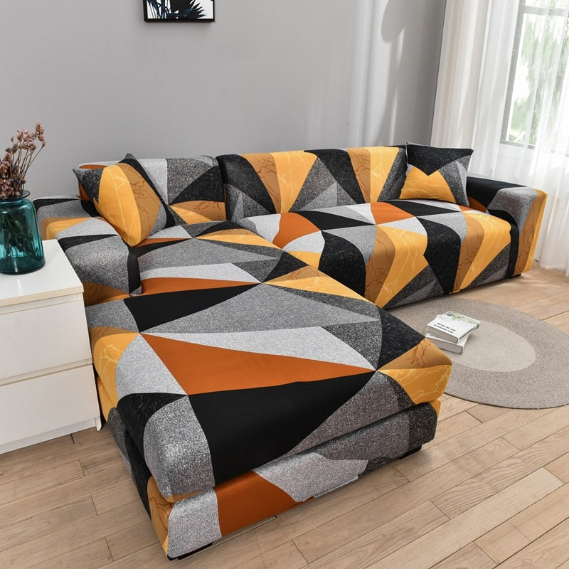 Modern Non-slip colourful Elastic Sofa Cover |