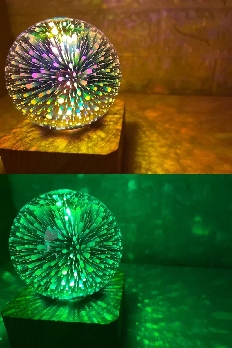LumiNova 3D Night Light | colour Changing Starry Sky Lamp | USB LED Decorative Light | For Bedrooms &amp; Gift Ideas