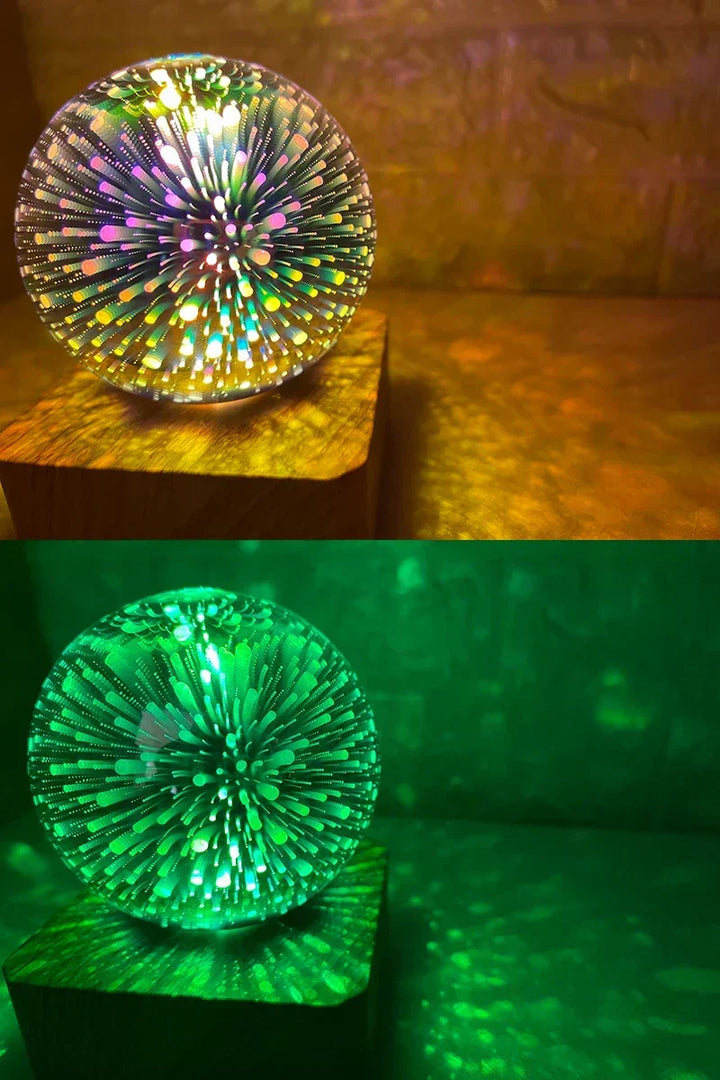 LumiNova 3D Night Light | colour Changing Starry Sky Lamp | USB LED Decorative Light | For Bedrooms &amp; Gift Ideas