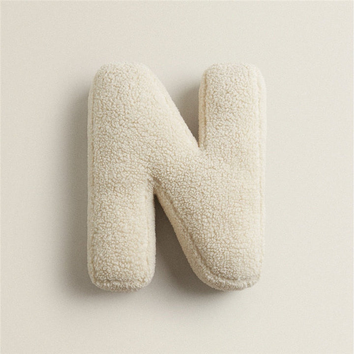 BowLift | Alphabet Letter Fleece Pillow