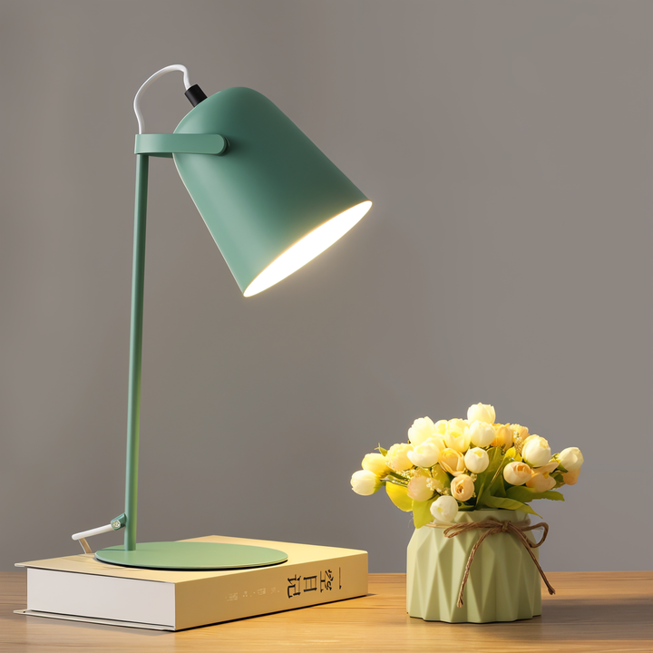 Macaron Table Lamp - Nordic Yellow Desk Lamp - Adjustable Lamp