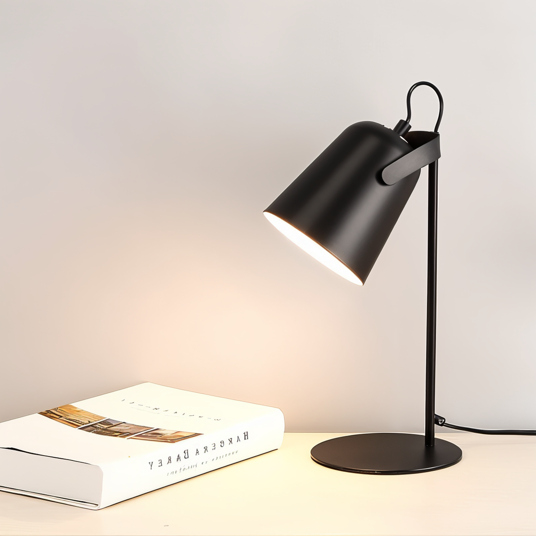 Macaron Table Lamp - Nordic Yellow Desk Lamp - Adjustable Lamp