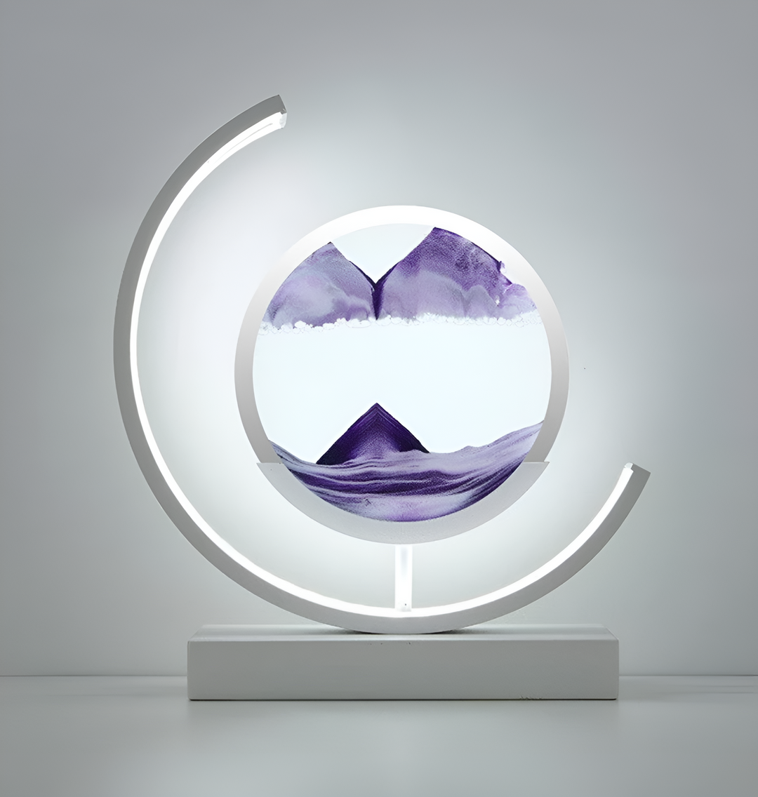 Sandscape - Flowing Sand LED Lamp 3D Quicksand Night Light