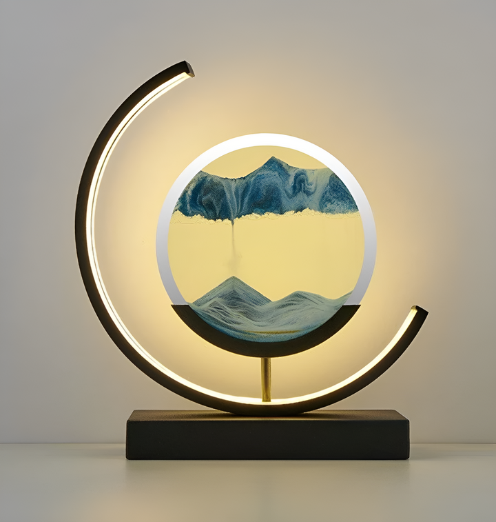 Sandscape - Flowing Sand LED Lamp 3D Quicksand Night Light