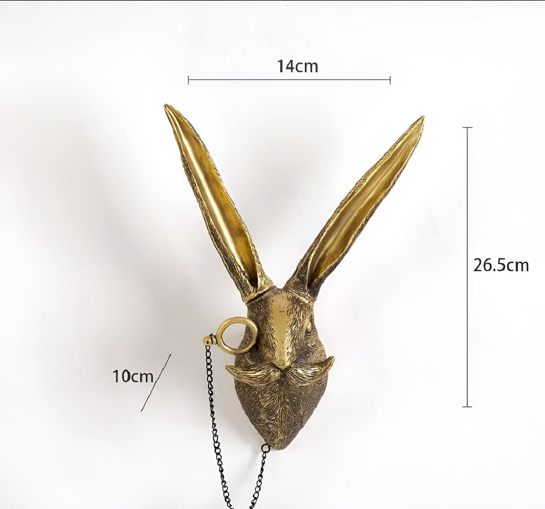 BowLift | Golden Head - Multifunctional Head Wall Hook Decoration and Wall Storage