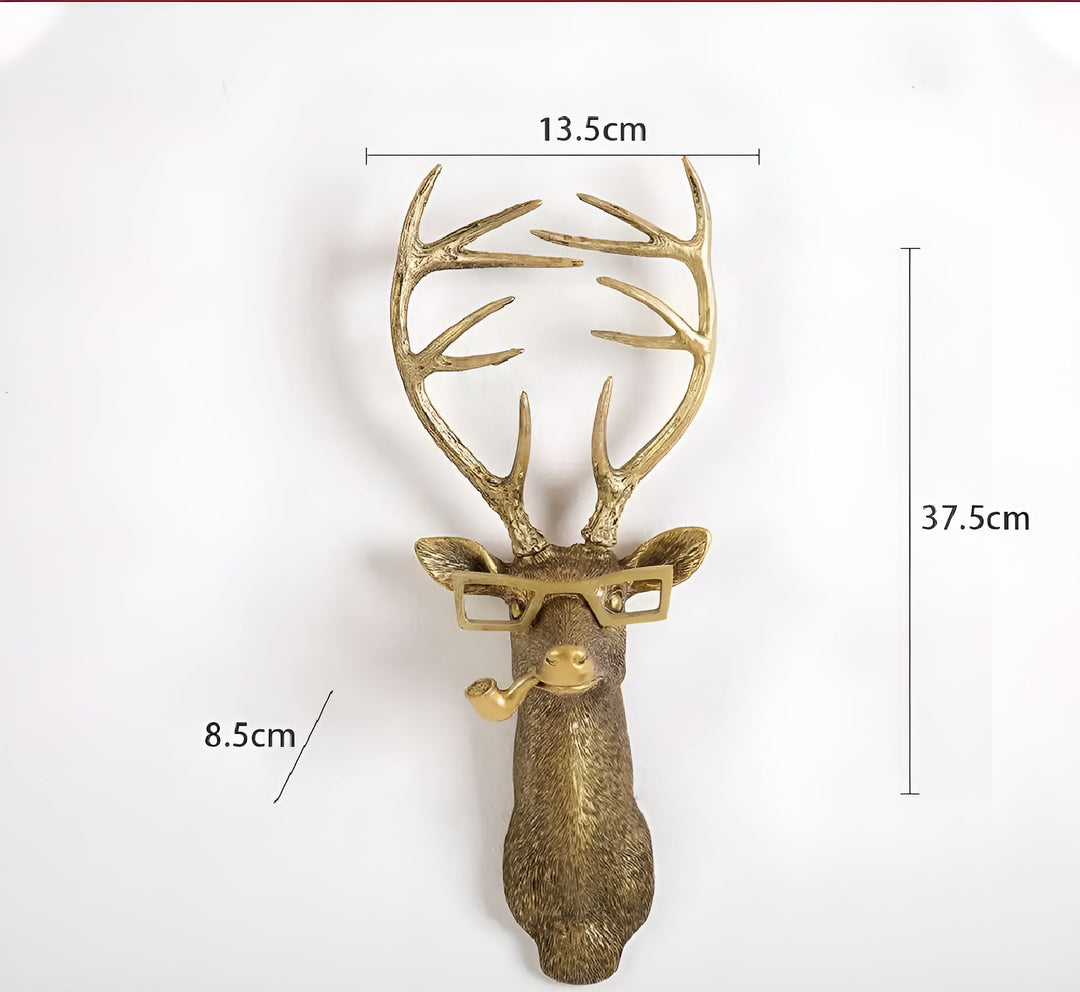 BowLift | Golden Head - Multifunctional Head Wall Hook Decoration and Wall Storage