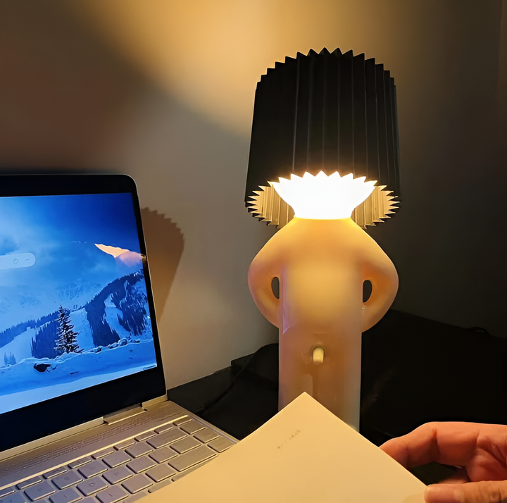 Table lamp - Creative little Shy Boy LED lamp