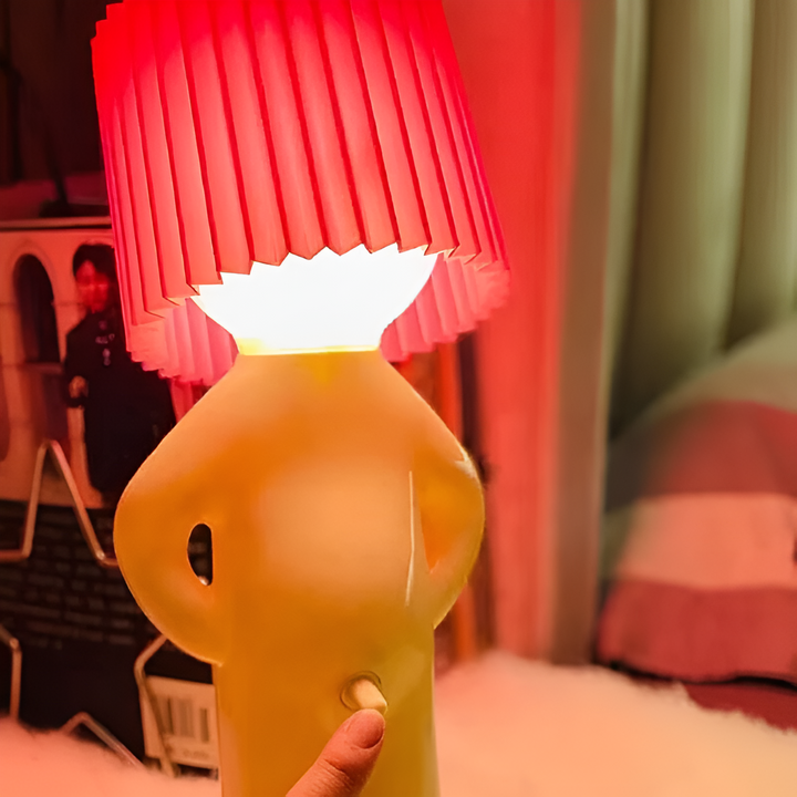 Table lamp - Creative little Shy Boy LED lamp