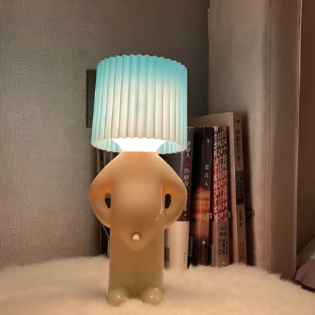 Table lamp - Creative little Shy Boy LED lamp