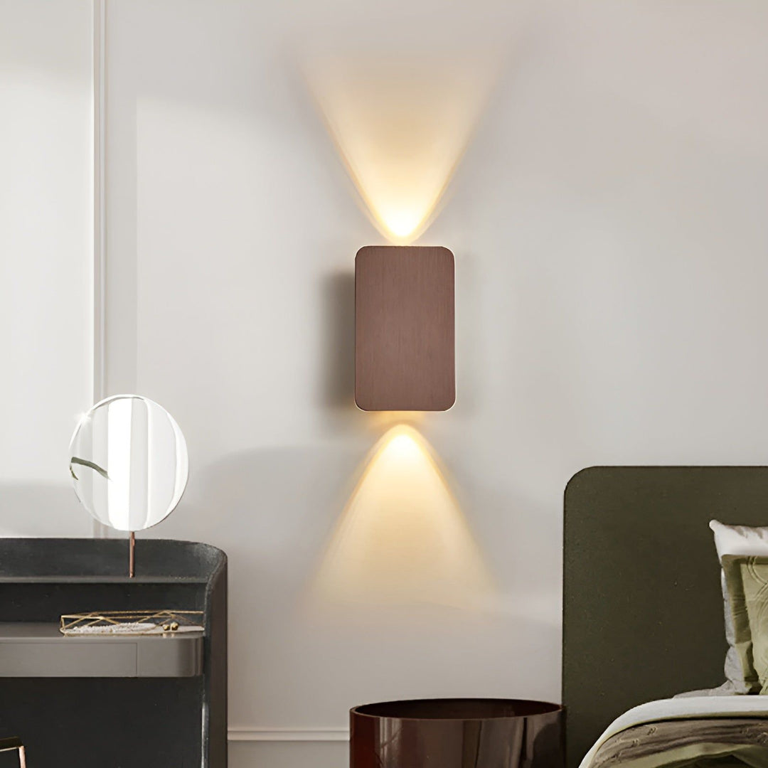 Light - Modern rectangular LED stairwell light