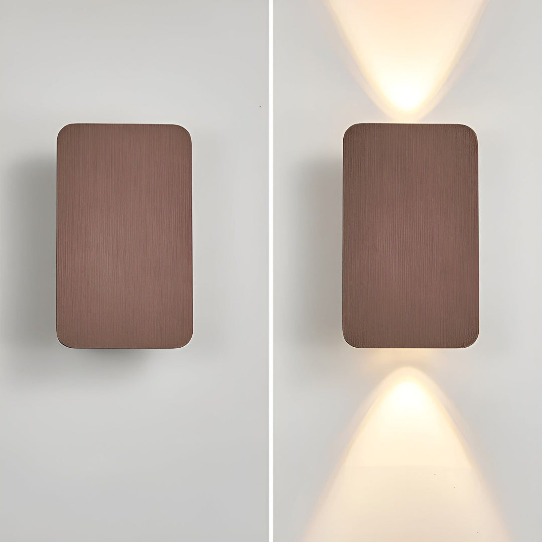 Light - Modern rectangular LED stairwell light