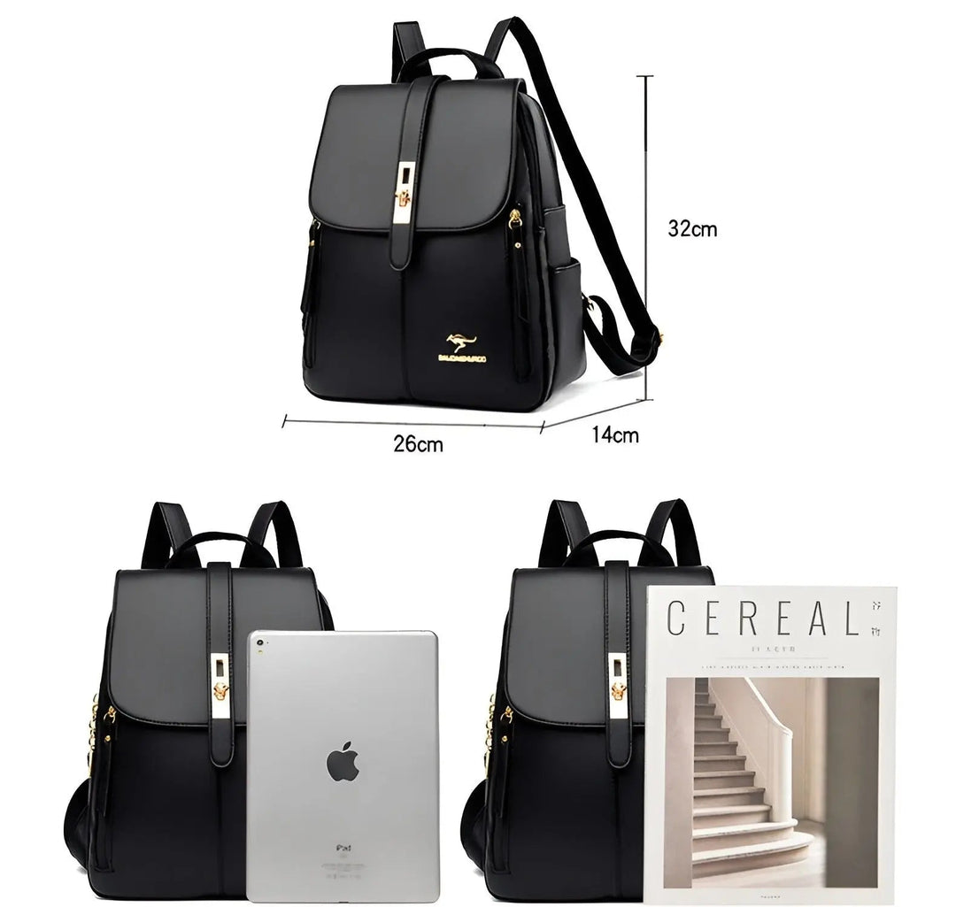 Alena Backpack - Luxurious and High-Quality Leather Women&