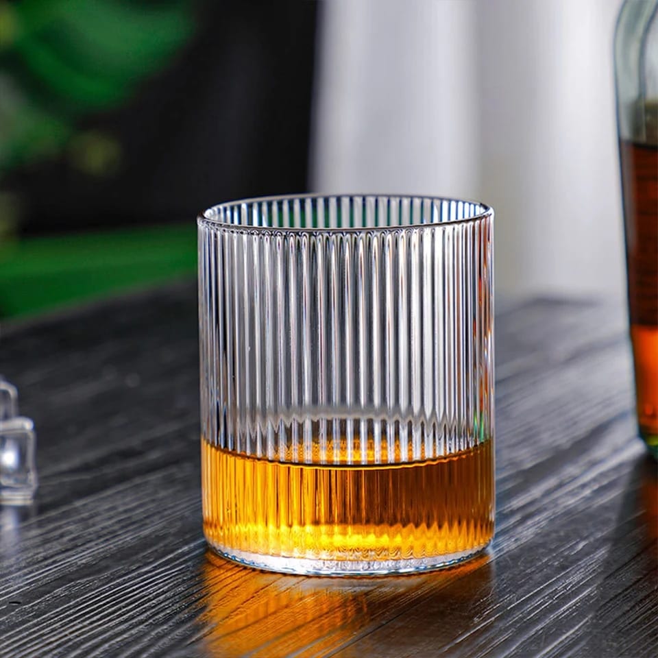 BowLift | 6 pieces borosilicate heat-resistant juice glasses