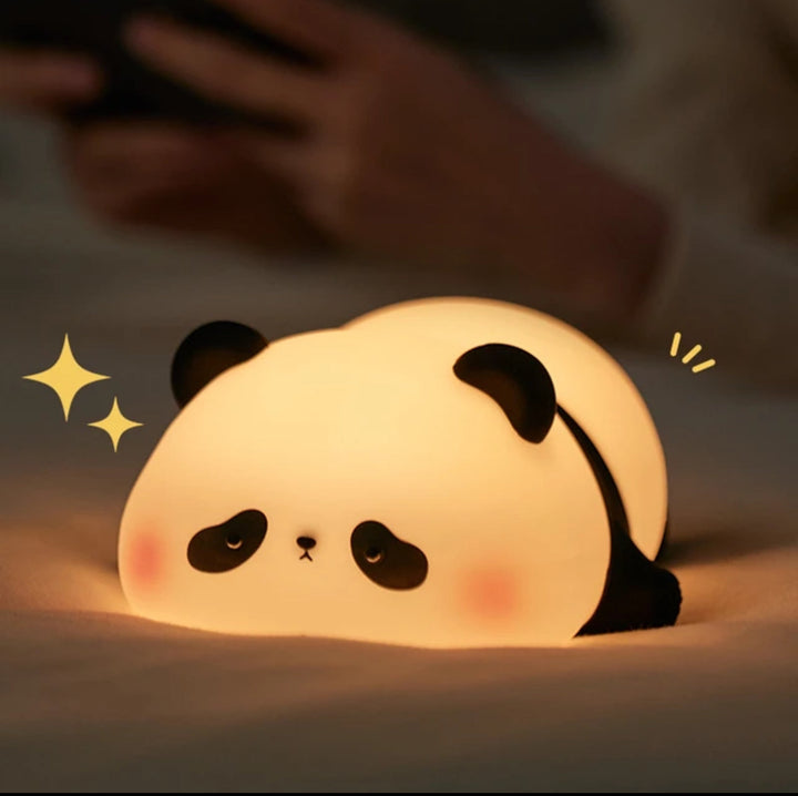 CuddlePanda Night Light - colourful LED Panda for Children